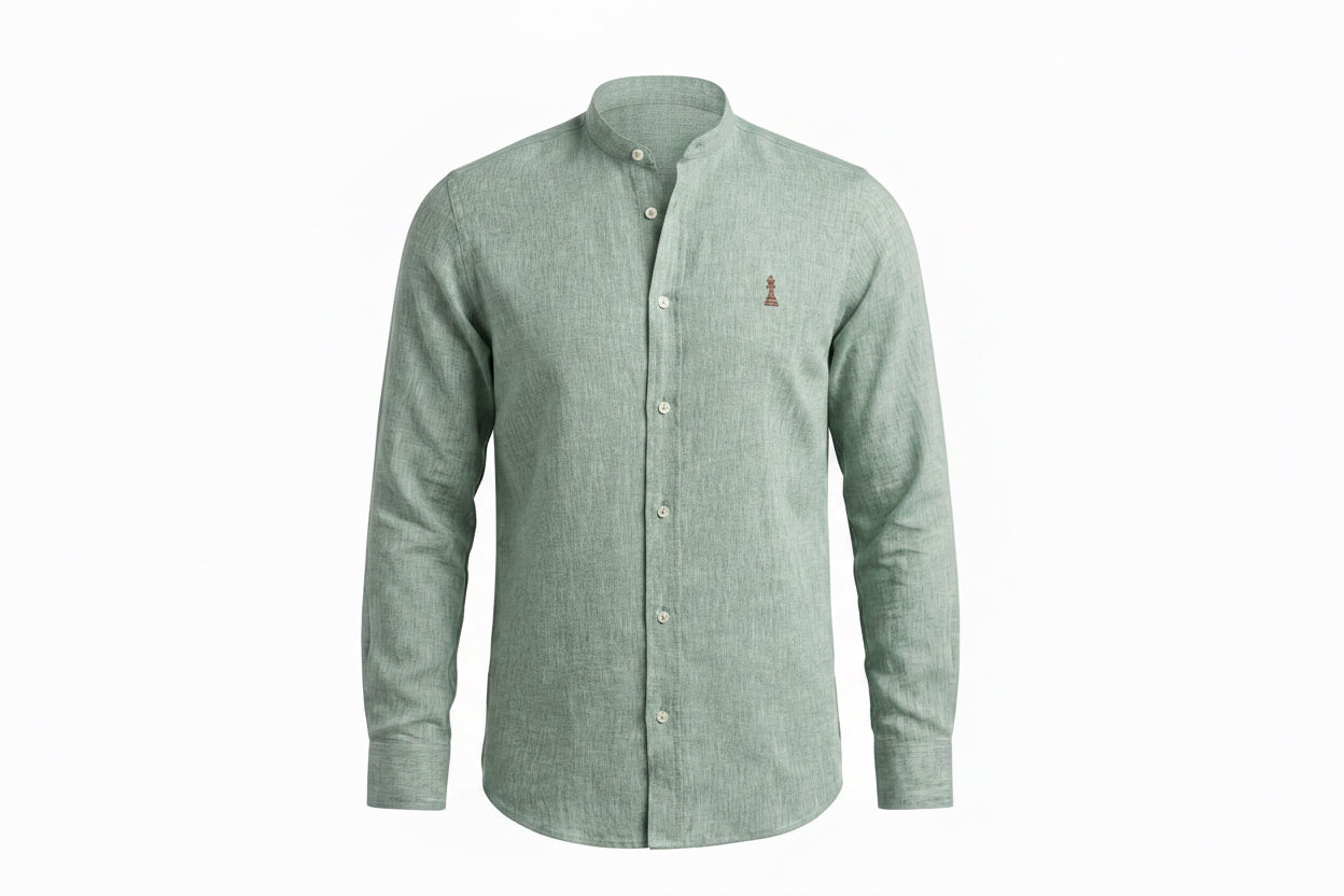 Camisa Rey verde Salvia
