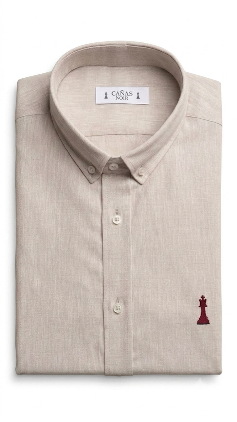Camisa Rey Beige