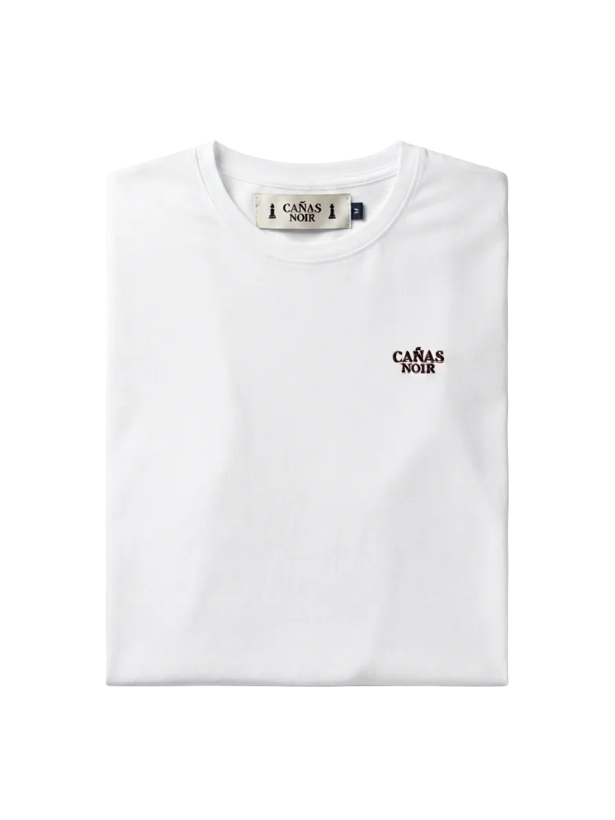Camiseta CAÑAS Noir