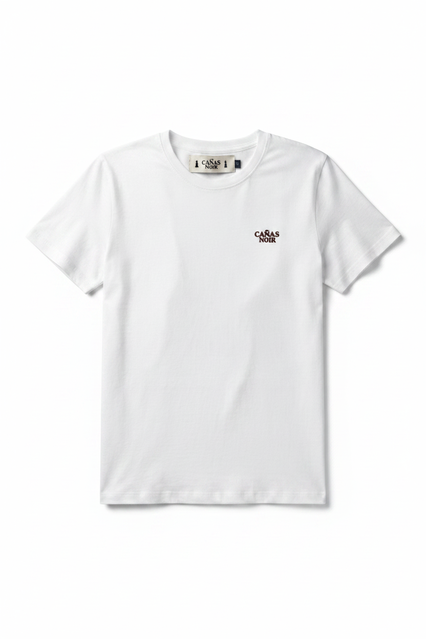 Camiseta CAÑAS Noir