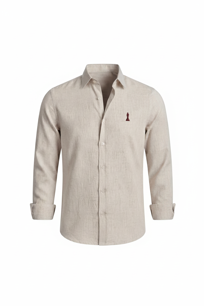 Camisa Rey Beige